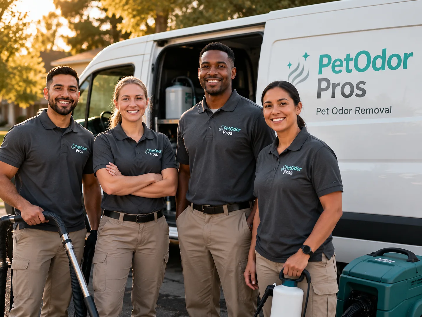 Pet Odor Removal team serving Iola, TX